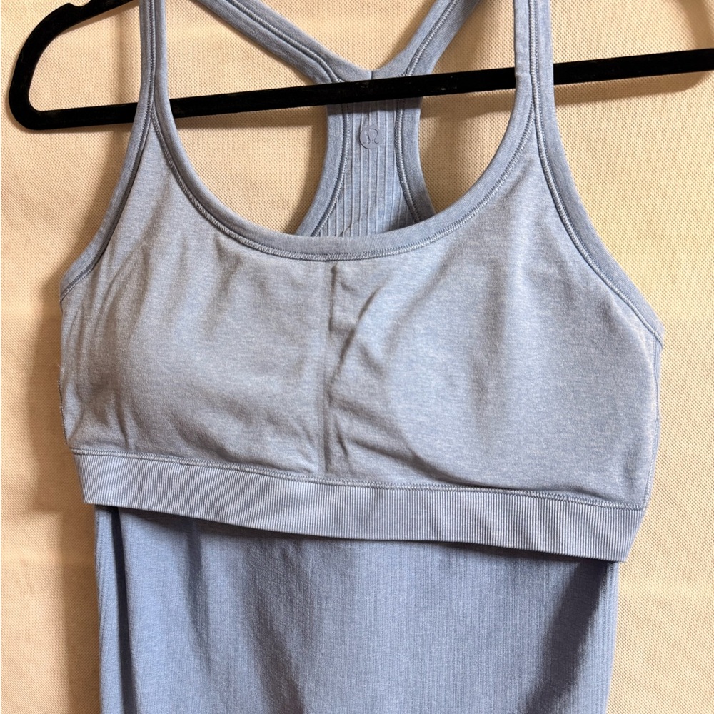 lululemon athletica Ribbed Ebb to Street tank top size 10 - Picture 2 of 5
